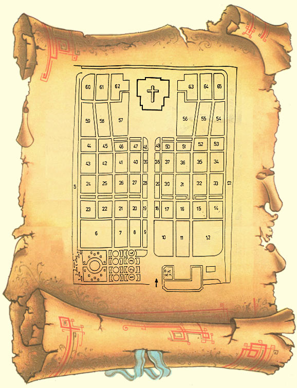 plan cmentarza